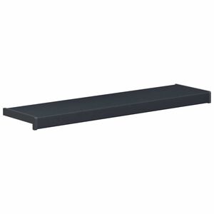 vidaXL Appui de fen&ecirc;tre Anthracite avec grain de bois 80 x 20 x 4,5 cm