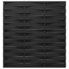 vidaXL Panneau de clôture WPC 170x180 cm noir