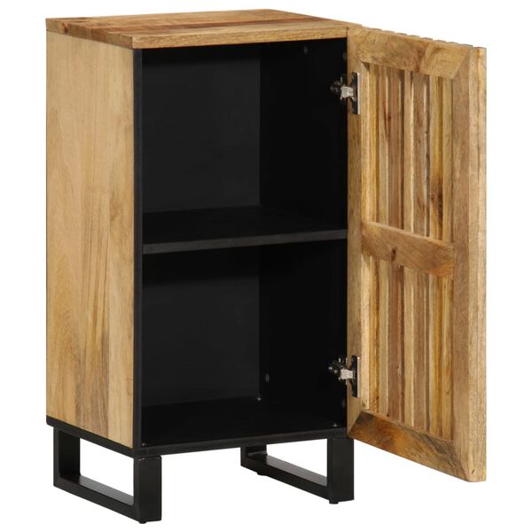 vidaXL Buffet 40x34x75 cm bois de manguier massif brut