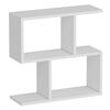 Homemania Table basse Ecrin 60x20x59,4 cm Blanc