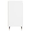 vidaXL Buffets 2 pcs blanc 40x35x70 cm bois d’ingénierie