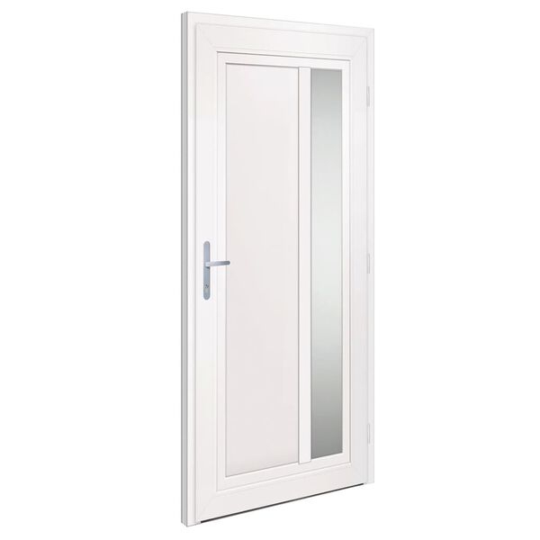 vidaXL Porte d'entr&eacute;e anthracite 98x208 cm PVC