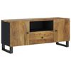 vidaXL Meuble TV 105x33,5x46 cm bois de manguier et d'ing&eacute;nierie