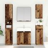vidaXL Ensemble de mobilier de salle de bain 3 pcs Bois ancien
