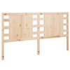 vidaXL T&ecirc;te de lit 186x4x100 cm Bois massif de pin