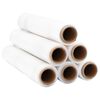 vidaXL Film &eacute;tirable 6 pcs transparent 17 &mu;m 50 cm x 300 m
