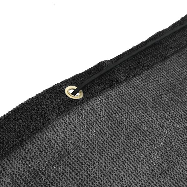 vidaXL Filet pour remorque PEHD 2 x 3,5 m Noir