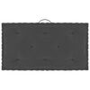 vidaXL Coussins de plancher de palette lot de 7 Anthracite Coton