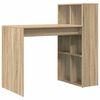vidaXL Bureau Ch&ecirc;ne Sonoma Bois d'ing&eacute;nierie 108 x 55 x 103.5 cm