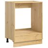vidaXL Armoire avec stockage SKI Brun Miel 60 x 46 x 81 cm Pin massif