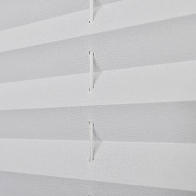 vidaXL Store plissé 50x100 cm Blanc