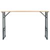 vidaXL Table pliable de brasserie 169x50x75/105 cm bois de pin