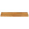 vidaXL Dessus de table &agrave; bord vivant 90x40x2,5 cm bois massif manguier