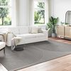 vidaXL Tapis de surface Rectangulaire Gris 340 x 240 cm