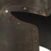 vidaXL Casque de chevalier médiéval antique pour GN Argenté Acier
