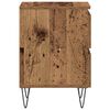 vidaXL Cabinet de chevet avec tiroir 2 pcs Bois ancien 40 x 35 x 50 cm