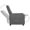 vidaXL Fauteuil Gris clair Tissu