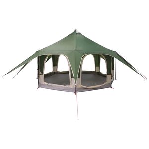 vidaXL Tente familiale 5 personne Vert
