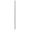 vidaXL Poteaux de cl&ocirc;ture 10 pcs argent&eacute; 150 cm acier galvanis&eacute;