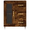 vidaXL Buffet ch&ecirc;ne fum&eacute; 69,5x34x90 cm bois d'ing&eacute;nierie
