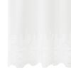 vidaXL Rideau en Dentelle Floral Blanc 160 x 300 cm Polyester