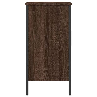 vidaXL Armoire lavabo de salle de bain chêne marron 60x30x60 cm