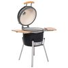 vidaXL Barbecue &agrave; fumoir Kamado C&eacute;ramique 33 cm