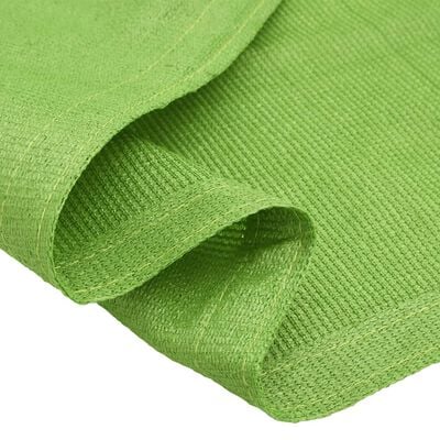 vidaXL Tapis de tente vert clair 250x200 cm PEHD