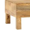 vidaXL Table basse Bois de manguier massif 110x55x35 cm