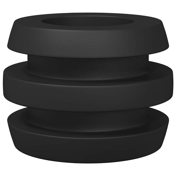 vidaXL Bumpers de Table de Football 3 x 3 x 2 cm 16 pcs Noir