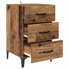 vidaXL Cabinet de chevet Bois ancien 40 x 40,5 x 66 cm