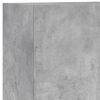 vidaXL Unités murales TV 5 pcs gris béton bois d'ingénierie