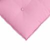 vidaXL Coussin de Dos Rose 80 x 19 x 50 cm tissu