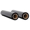 vidaXL Film &eacute;tirable 2 pcs noir 30 &mu;m 50 cm x 150 m