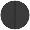vidaXL Tapis de piscine &Oslash; 244 cm (1 mm) Rond Tissu non tiss&eacute; Noir