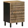 vidaXL Armoire de salle de bain 38x33,5x58 cm bois massif de manguier