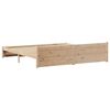 vidaXL Cadre de lit sans matelas 180x200 cm bois massif de pin