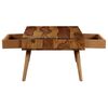 vidaXL Table basse 110x50x35 cm Bois massif
