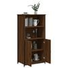 vidaXL Buffet haut ch&ecirc;ne marron 62x36x121,5 cm bois d'ing&eacute;nierie