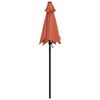 vidaXL Parasol Terre cuite 200x224 cm Aluminium