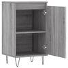vidaXL Buffets 2 pcs sonoma gris 40x35x70 cm bois d'ingénierie