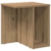vidaXL Table d'appoint Ch&ecirc;ne artisanal 37 x 32 x 40 cm