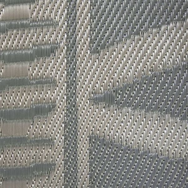 Bo-Camp Tapis d'ext&eacute;rieur Chill mat Oxomo 2,7x3,5 m XL Gris