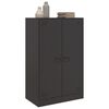 vidaXL Buffet noir 67x39x107 cm acier