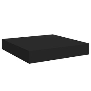 vidaXL &Eacute;tag&egrave;re flottante murale noir 23x23,5x3,8 cm MDF