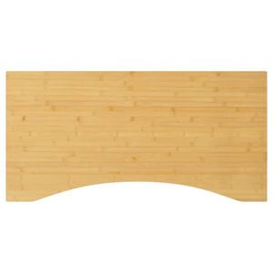 vidaXL Dessus de bureau 110x55x4 cm bambou