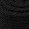 vidaXL Corde de travail Noir 18 mm 100 m Polyester