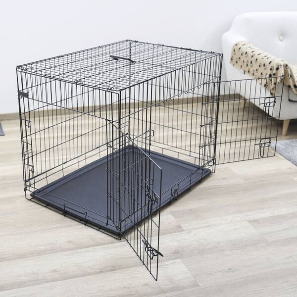 Kerbl Cage pour chien 92x63x74 cm Noir