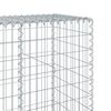 vidaXL Panier gabion avec couvercle 1200x50x200 cm fer galvanis&eacute;