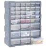 vidaXL Organisateur multi-tiroirs avec 39 tiroirs 38x16x47 cm